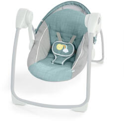 Ingenuity Sun Valley Teal Hinta Dallamokkal Újszülött Kortól - 6 Hintázási Sebesség, 8 Dallam, Összecsukható Kivitel, 9kg Súlyhatárig (074451169050)