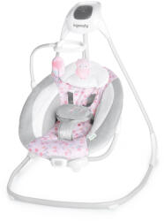 Ingenuity SimpleComfort Cassidy Rezgő Hinta Dallamokkal Újszülött Kortól - 3 Hintázási Irány, 180°-ban Forgatható Ülés, 9kg Súlyhatárig (074451116245)