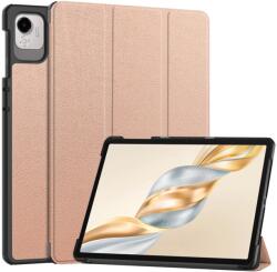  LEATHER Husă rabatabilă pentru Honor Pad X9a roz-auriu