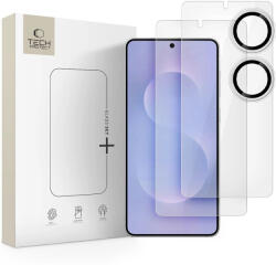 Tech-Protect Samsung Galaxy S25 Edge Kijelzővédő és Kameravédő Üvegfólia Készlet - Tech-Protect Glass Set+ (WR-194616)