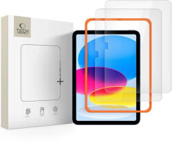 Tech-Protect iPad 10.9 (2022) / iPad 11 (2025) Kijelzővédő Üvegfólia - Tech-Protect Easy Set+ x 2 db (WR-192924)