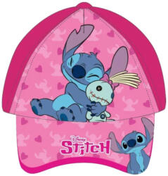Lilo és Stitch Disney Lilo és Stitch, A csillagkutya Hugging Scrump gyerek baseball sapka 52 cm - Sötét rózsaszín