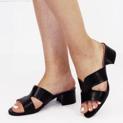 SOFILINE Saboti negri cu toc comod N22-877 M12 (N22-877BLACK-38)
