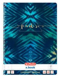 Herlitz A4-es jegyzettömb, 80 lap, vonalas, New Batik Fearless