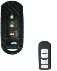  Mazda 3+1 gombos szilikontok karbon (SMA024KA)