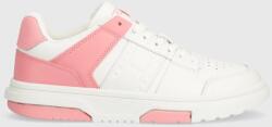 Tommy Hilfiger bőr sportcipő THE BROOKLYN LEATHER rózsaszín, EN0EN02475 - rózsaszín Női 40