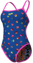 arena Reversible Swimsuit Muffin/Multi XL - UK38