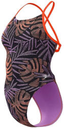 Speedo Allover Digital Tie Back Orange M - UK34