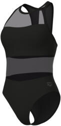 arena Mesh Panel Swim Vent Back Black XXL - UK40