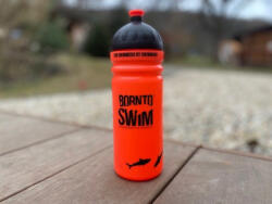B2S Ivópalack BornToSwim Shark Water Bottle Narancssárga