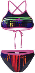 Aquafeel Neon Stripes Mini-Crossback 2 Piece Multi S - UK32