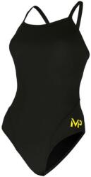 Michael Phelps Női fürdőruha Michael Phelps Solid Mid Back Black 28