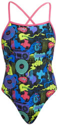 Funkita Poppy Long Strapped In One Piece XL - UK38