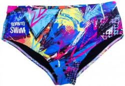 B2S Férfi úszónadrág BornToSwim Brief Mix S