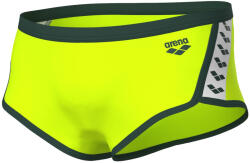 arena Icons Low Waist Short Artic Lime/Dark Sage S - UK32