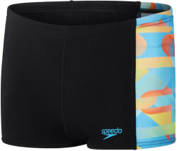 Speedo Digital Panel Aquashort Boys Black/Blue 152cm