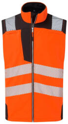 Portwest PW3 jól láthatósági softshell mellény (PW325OBRXL)