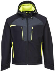 Portwest DX474 Softshell kabát (DX474BKRXS)