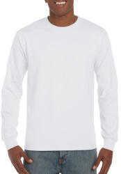 Gildan Ultra Cotton felnőtt hosszú ujjú póló (gi2400wh-4xl)