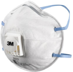 3M 8822 ffp2s részecskeszűrő szelepes félálarc (3M_8822) - munkavedelemplusz