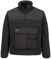 Portwest KX378 - KX3 1/4 Zip polár (KX378BKRL)