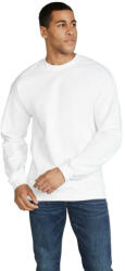 Gildan Softstyle® puha, gyűrűs fonású pamut unisex környakú pulóver (gisf000wh-3xl)