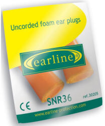 Euro Protection Earline - lekerekített pu füldugó snr 39db 30205 (200 db) (30205)
