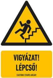 AFV Vigyázat! lépcső! (VET029001PVC01600250)