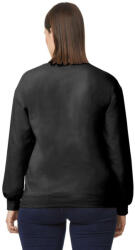 Gildan Softstyle® puha, gyűrűs fonású pamut unisex környakú pulóver (gisf000bl-m)