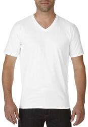 Gildan Premium Cotton® felnőtt v-nyakú póló (gi41V00wh-m)