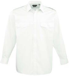 Premier PR210 Férfi hosszú ujjú pilóta ing (pr210wh-xl-2xl)