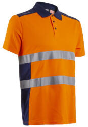 Coverguard Oki rövid ujjú galléros póló HV (5OKI1703XL)