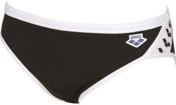 arena icons swim brief solid black/white xl - uk38