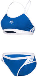 arena icons bikini cross back solid royal/white xs - uk30 Costum de baie dama