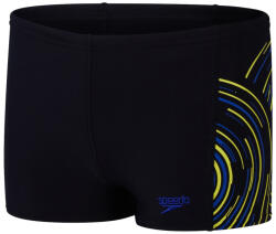 Speedo plastisol placement aquashorts boys black/blue 140cm