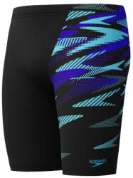 Speedo hyperboom v-cut jammer black/cobalt blue xxl - uk40
