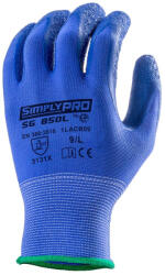 Euro Protection Szerelőkesztyű Kék Latex Csúszásbiztos Tenyérrel (1LACB10)