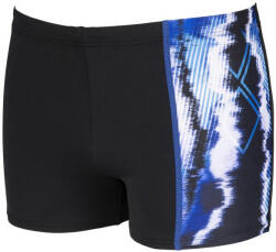 arena Costum de baie bărbați arena infinite stripe short black/neon
