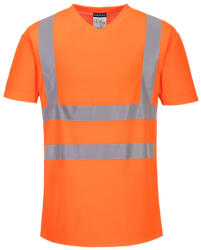 Portwest S179 V-nyakú hálós betétekkel ellátott póló (S179ORRL)