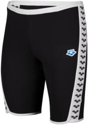 arena icons swim jammer solid black/white xxl - uk40
