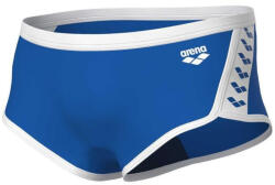 arena icons swim low waist short solid blue/white xl - uk38