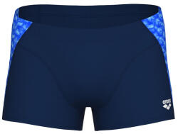 arena performance monogram short navy/blue multi m - uk34