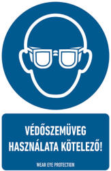 AFV Védőszemüveg használata kötelező! (BIT003001ONV01600250)
