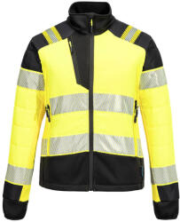 Portwest PW3 Hi-Vis Női Hybrid Baffle kabát (T171YBRXXL)