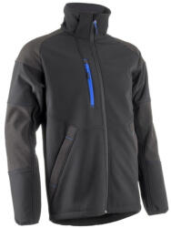 Coverguard Yuki II softshell dzseki fekete/kék színben (5YKY01000M) - munkavedelemplusz