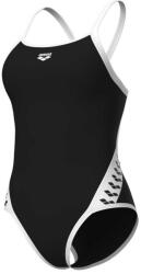 arena icons super fly back solid royal black/white m - uk34 Costum de baie dama