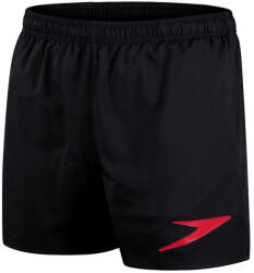 Speedo sport logo 16 watershort black/fed red s - uk32
