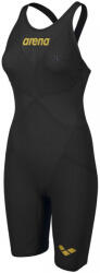 arena powerskin carbon glide open back black/gold uk28; d32 Costum de baie dama