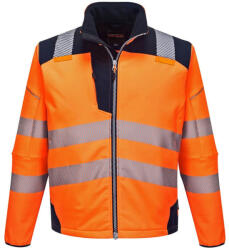 Portwest PW3 Hi-Vis Softshell kabát (T402ONR4XL) - munkavedelemplusz
