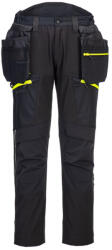 Portwest DX4 lecsatolható holster zsebes softshell nadrág (DX450BKR41)